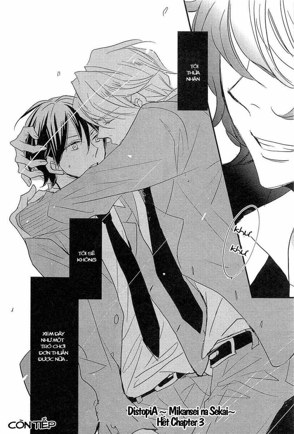 Distopia - Mikansei Na Sekai Chapter 3 trang 30