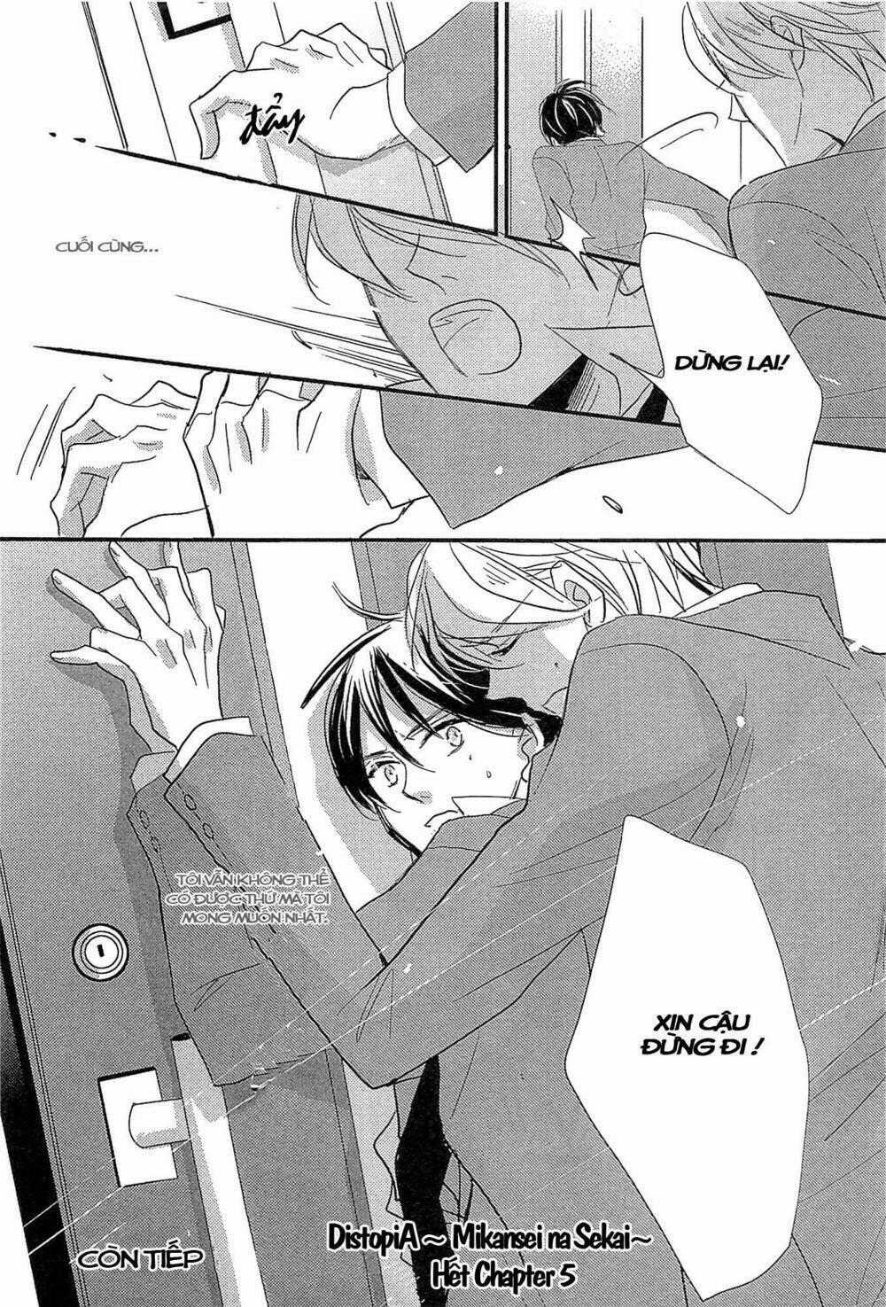 Distopia - Mikansei Na Sekai Chapter 5 trang 18