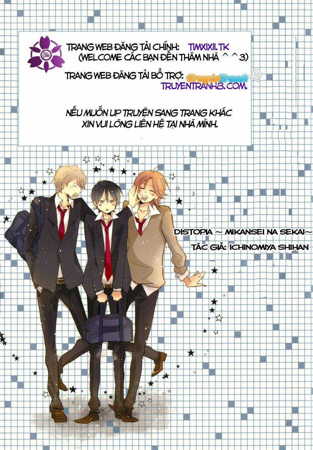Distopia - Mikansei Na Sekai Chapter 6 trang 2