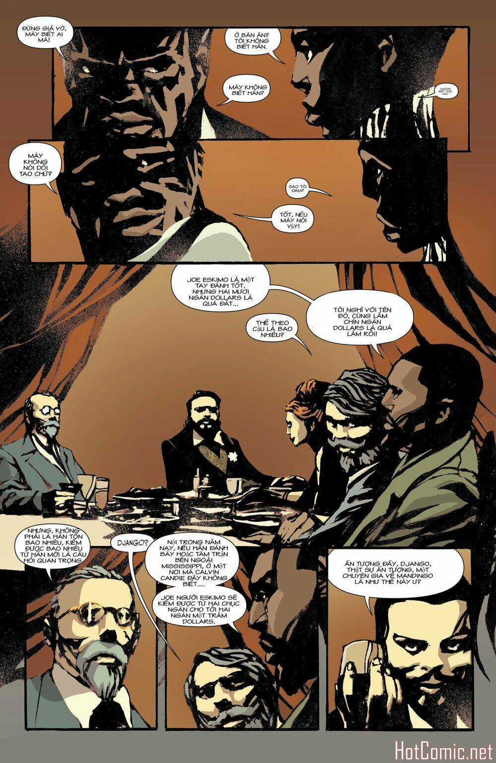 Django Phá Xiềng Chapter 5 trang 38