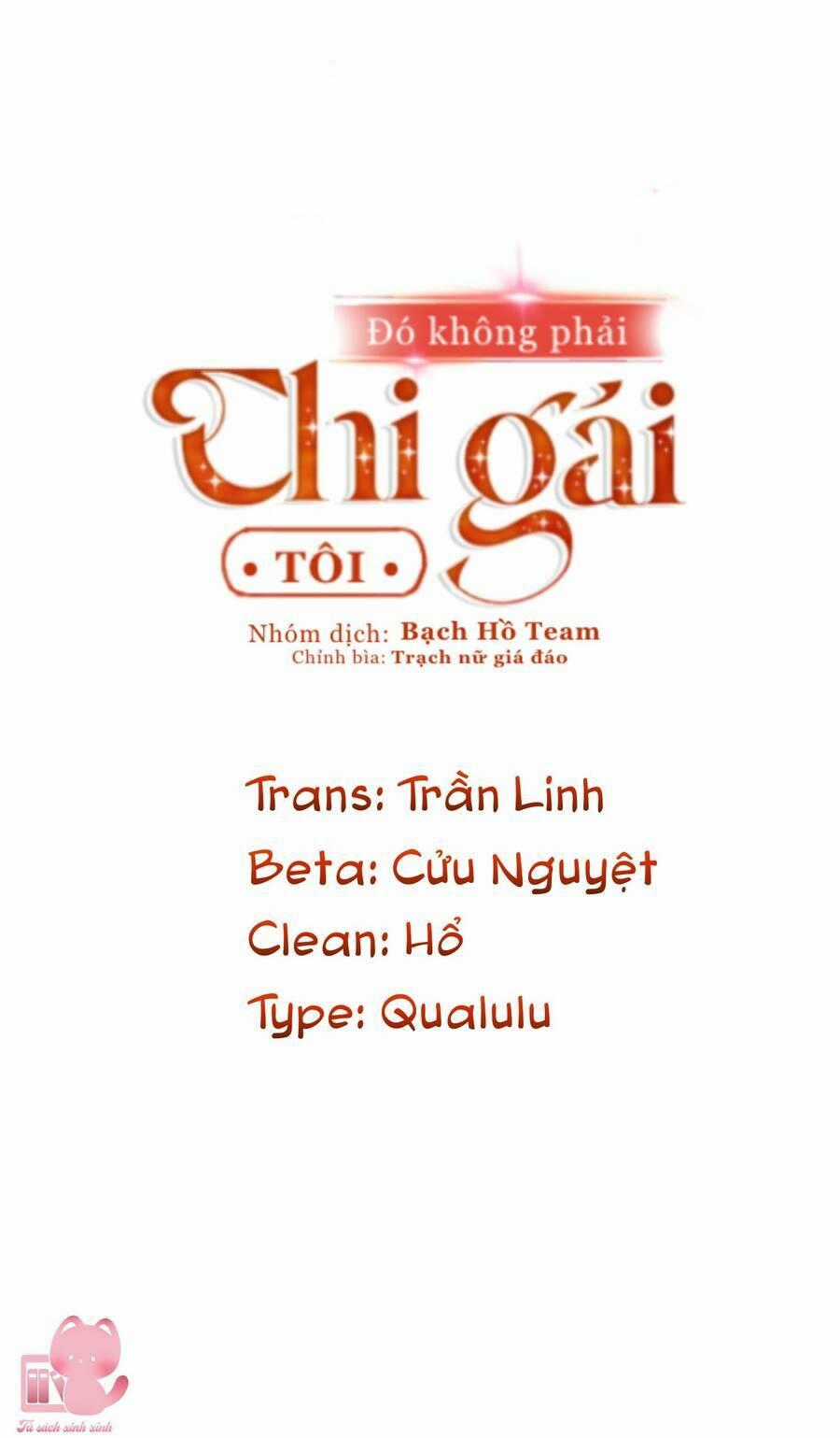 Đó Không Phải Chị Gái Tôi Chapter 18 trang 1