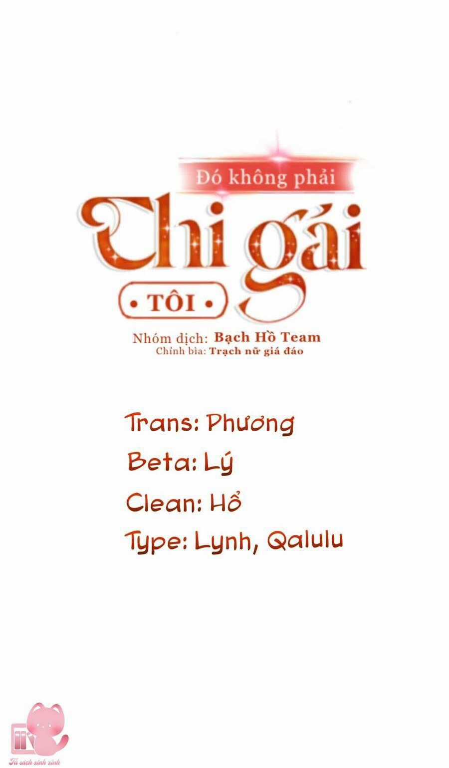 Đó Không Phải Chị Gái Tôi Chapter 19 trang 1
