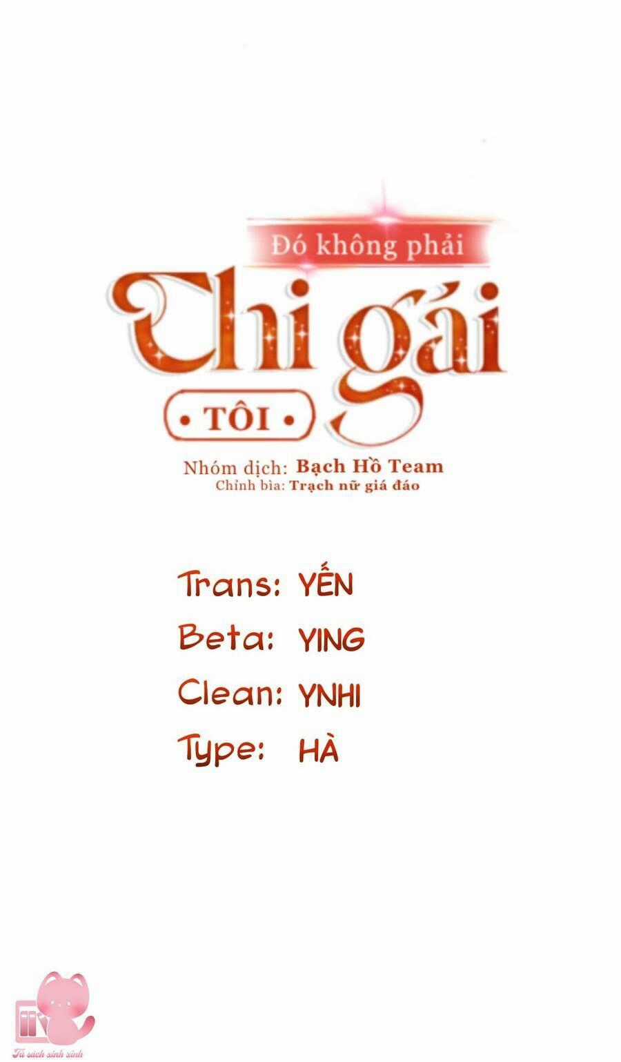 Đó Không Phải Chị Gái Tôi Chapter 28 trang 1