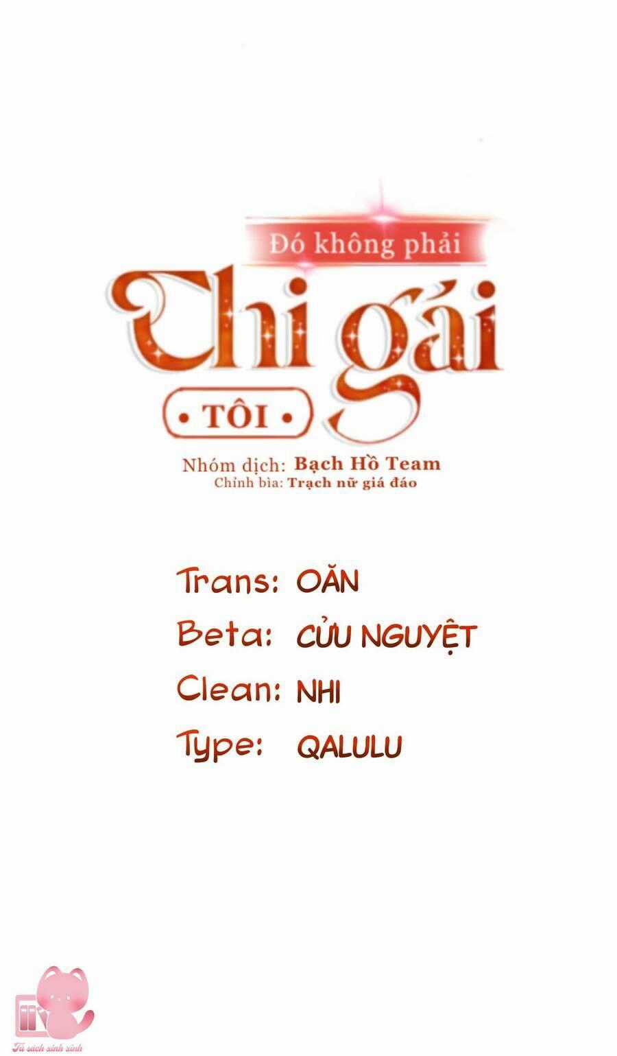 Đó Không Phải Chị Gái Tôi Chapter 34 trang 1