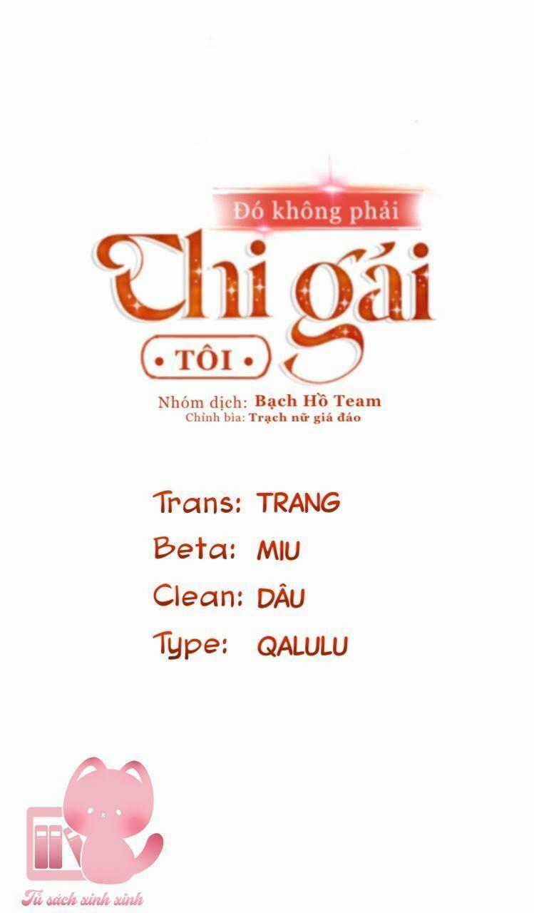 Đó Không Phải Chị Gái Tôi Chapter 36 trang 1