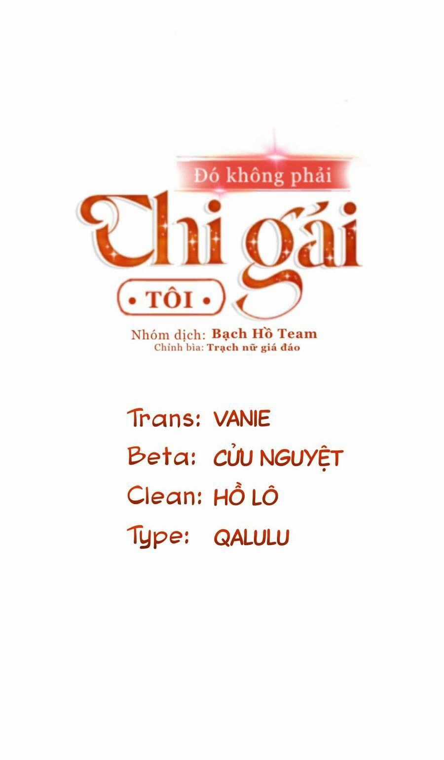 Đó Không Phải Chị Gái Tôi Chapter 43 trang 1