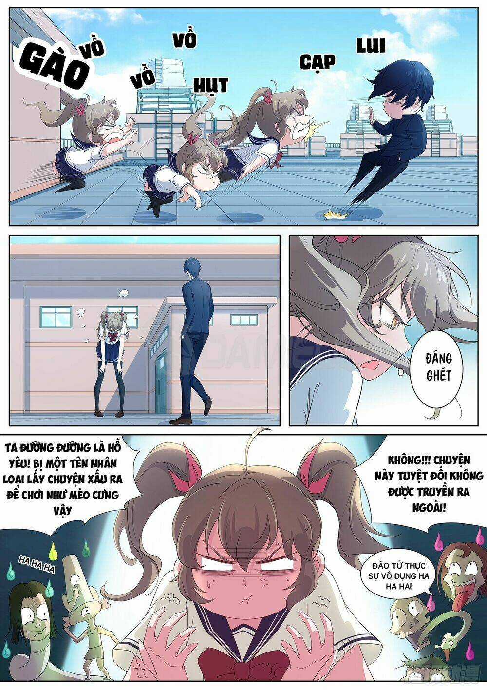 Độ Kiếp Trở Thành Học Sinh Trung Học Chapter 4 trang 10