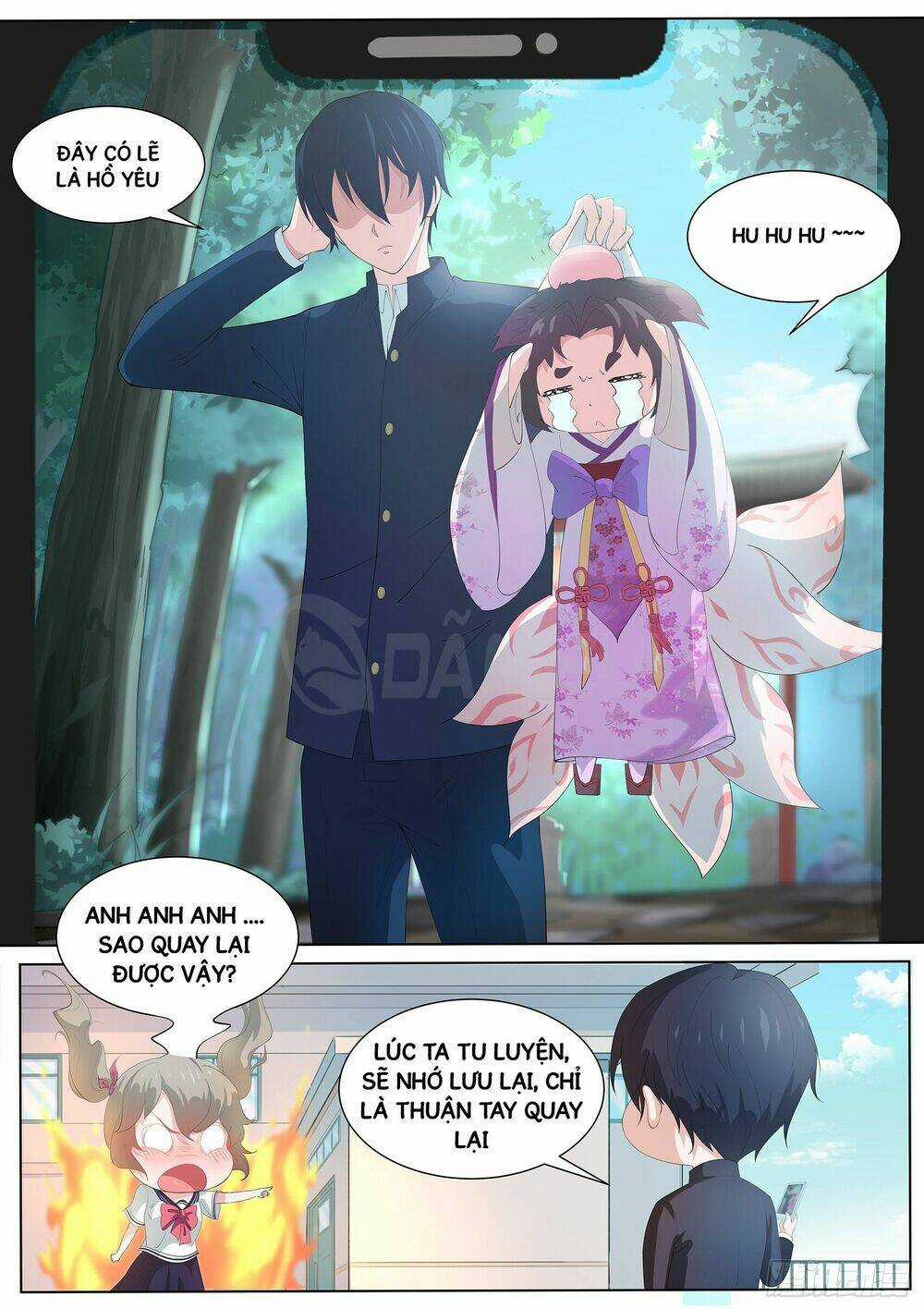 Độ Kiếp Trở Thành Học Sinh Trung Học Chapter 4 trang 8