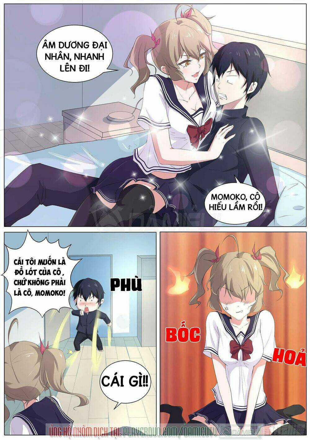 Độ Kiếp Trở Thành Học Sinh Trung Học Chapter 40 trang 3