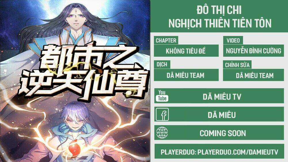 Đô Thị Chi Nghịch Thiên Tiên Tôn Chapter 3 trang 0