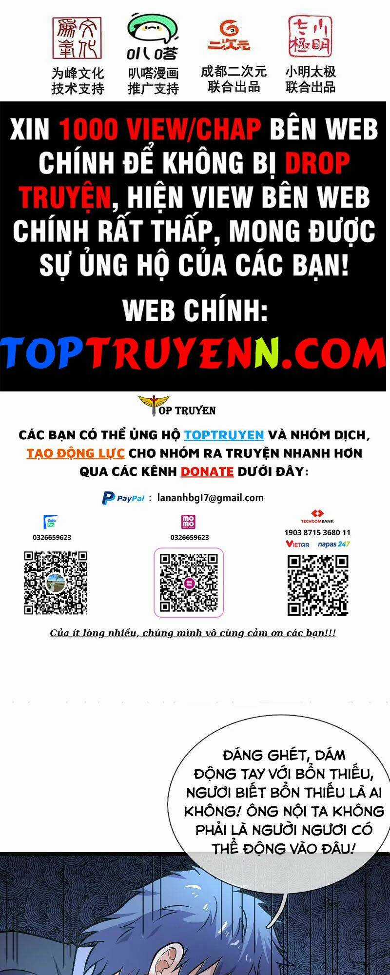 Đô Thị Chi Nghịch Thiên Tiên Tôn Chapter 348 trang 0
