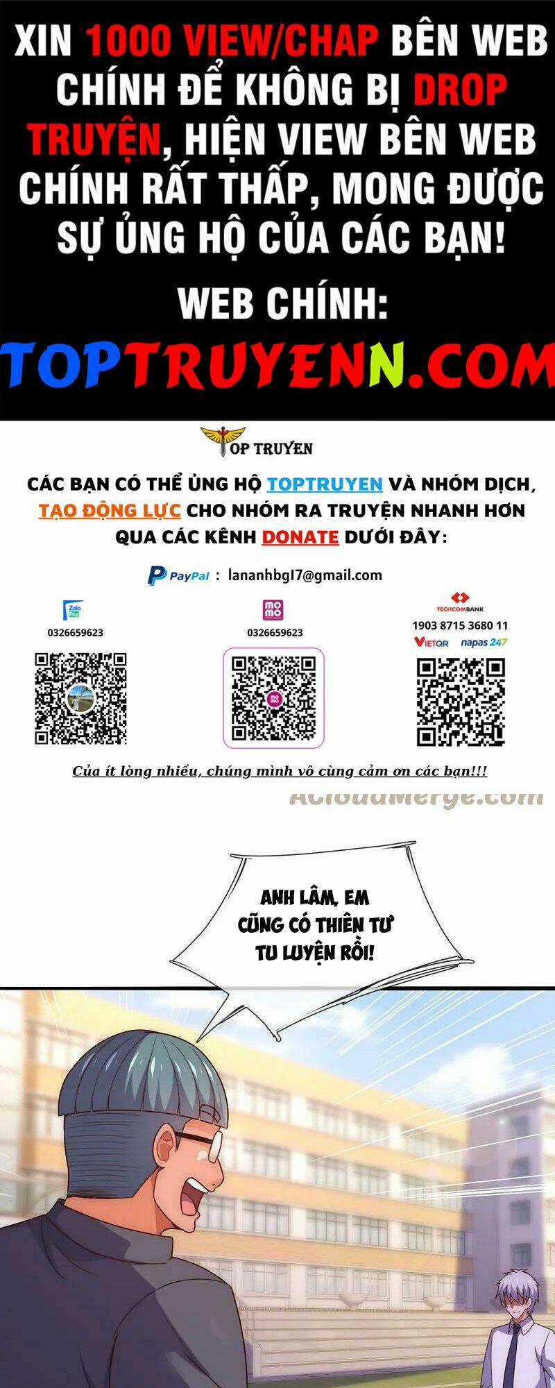 Đô Thị Chi Nghịch Thiên Tiên Tôn Chapter 350 trang 0