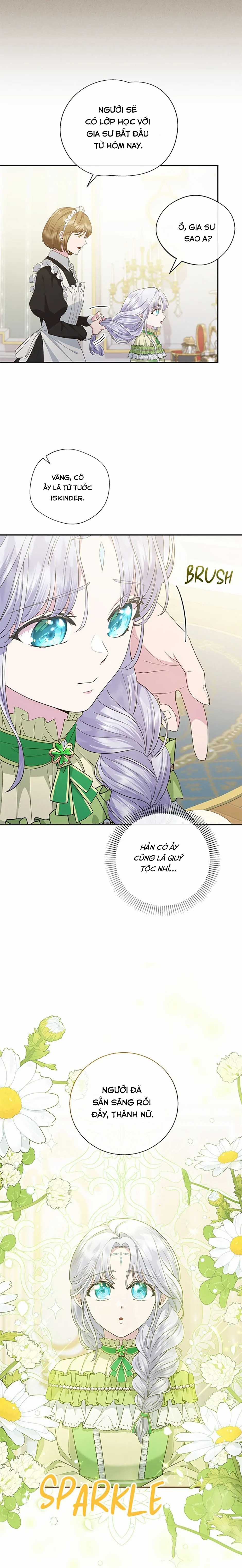 Đoá Violet nở rộ phía sau vườn Chapter 11 trang 11
