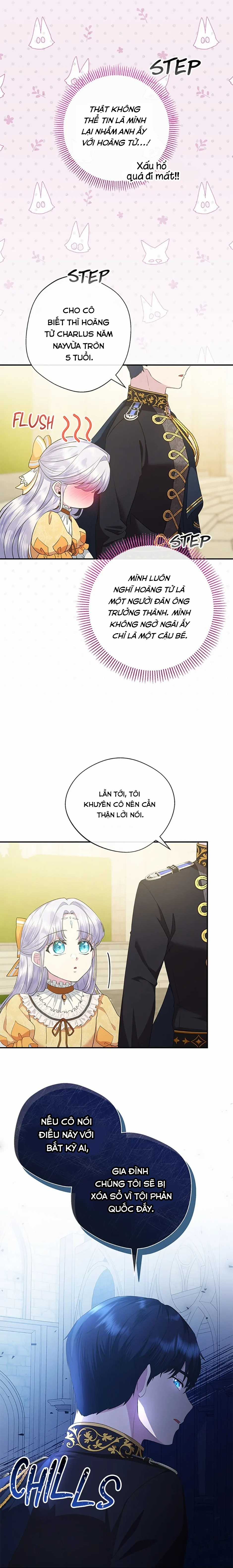 Đoá Violet nở rộ phía sau vườn Chapter 11 trang 7