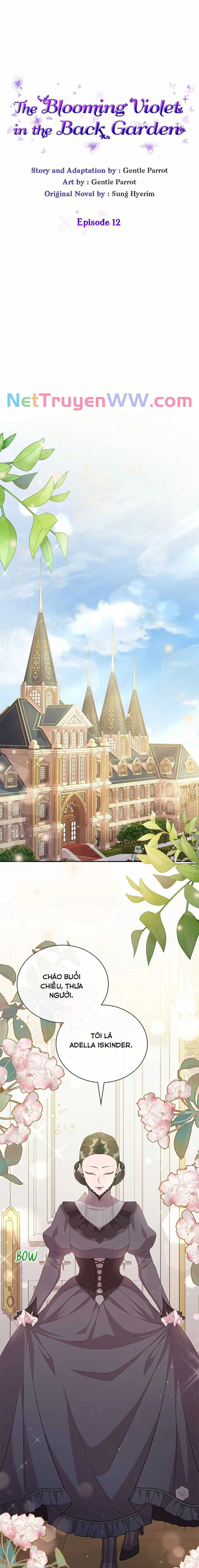 Đoá Violet nở rộ phía sau vườn Chapter 12 trang 10
