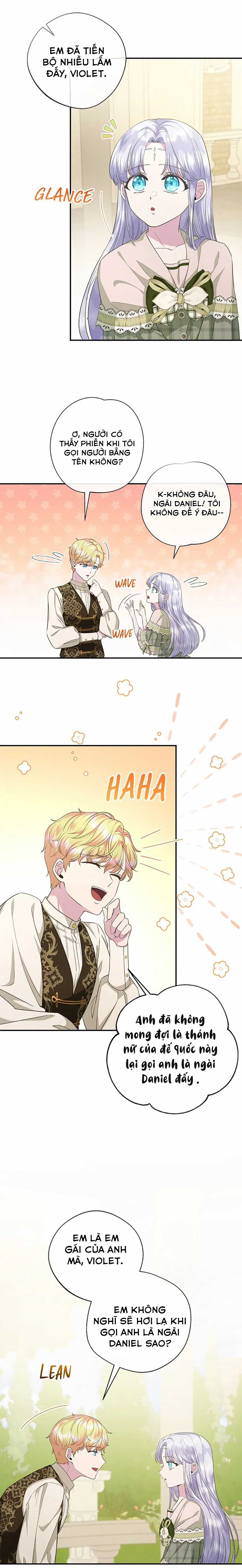 Đoá Violet nở rộ phía sau vườn Chapter 13 trang 7