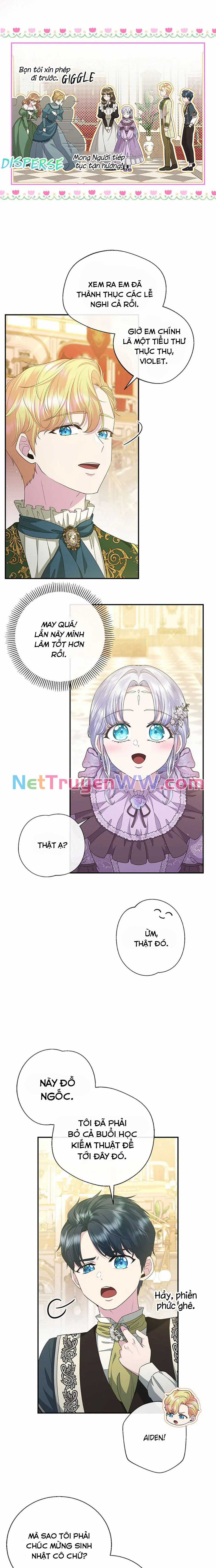 Đoá Violet nở rộ phía sau vườn Chapter 20 trang 10