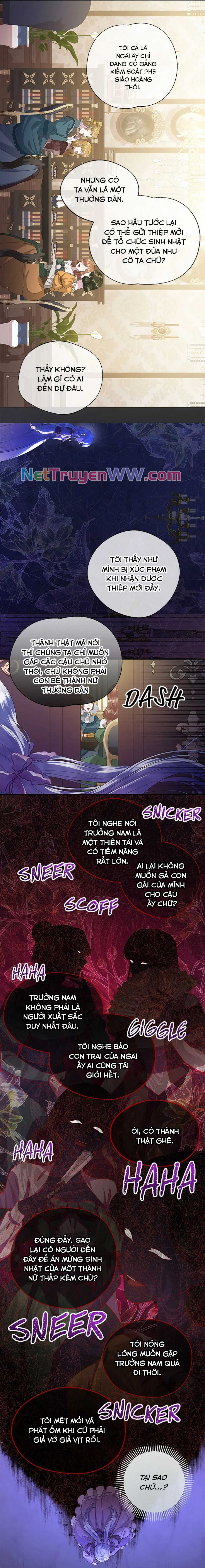 Đoá Violet nở rộ phía sau vườn Chapter 21 trang 4