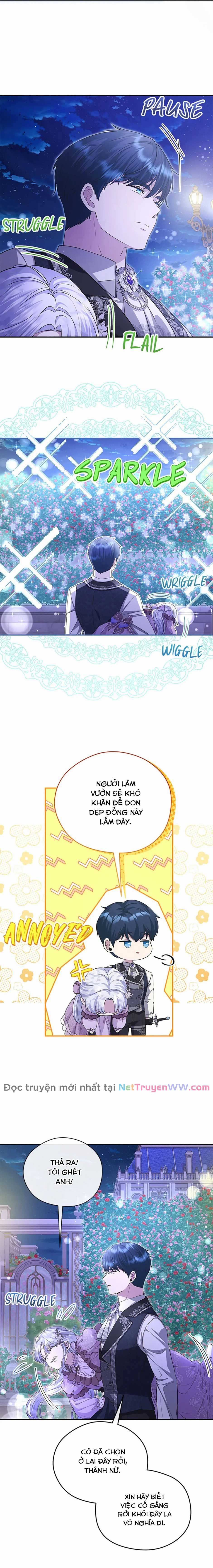 Đoá Violet nở rộ phía sau vườn Chapter 22 trang 15