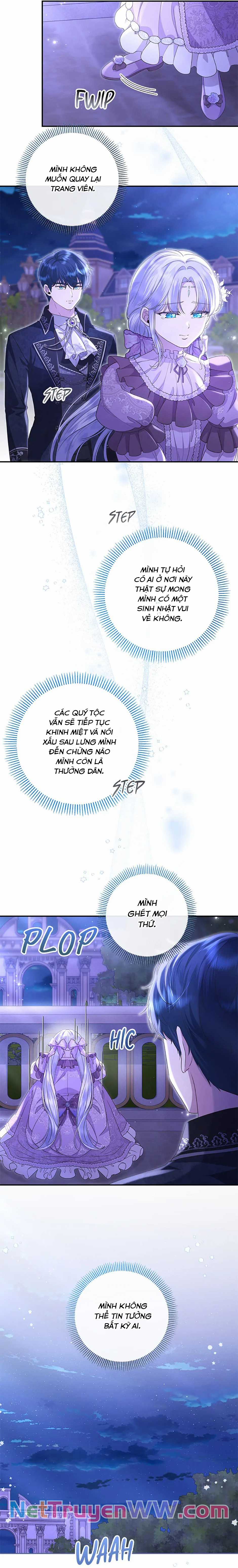 Đoá Violet nở rộ phía sau vườn Chapter 22 trang 8