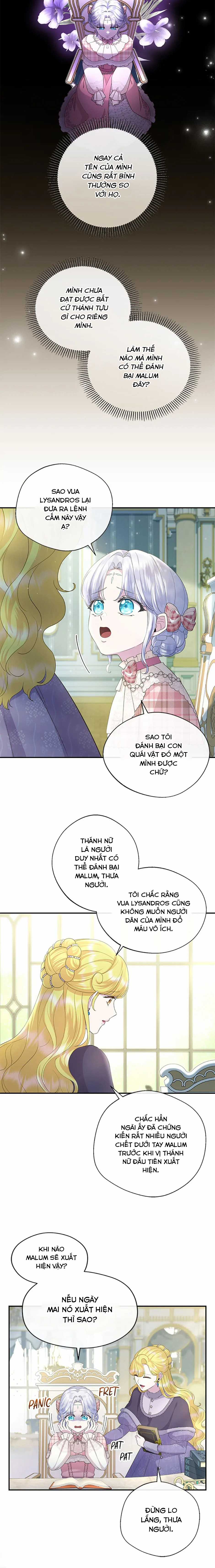 Đoá Violet nở rộ phía sau vườn Chapter 24 trang 8