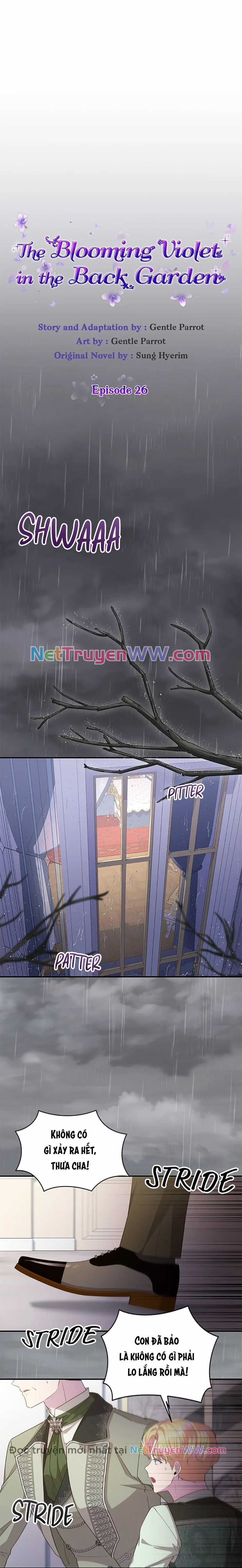 Đoá Violet nở rộ phía sau vườn Chapter 26 trang 3