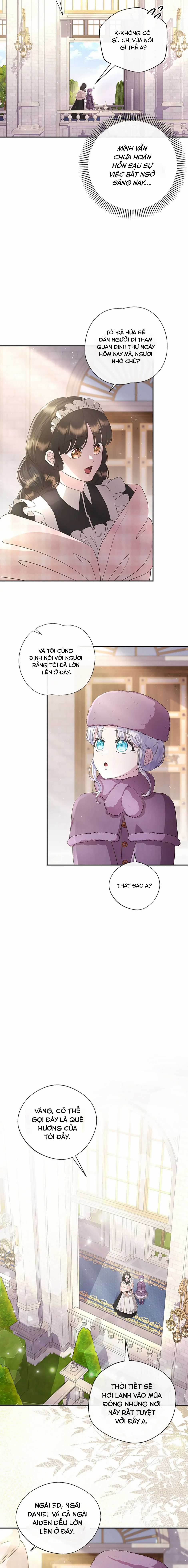 Đoá Violet nở rộ phía sau vườn Chapter 28 trang 13