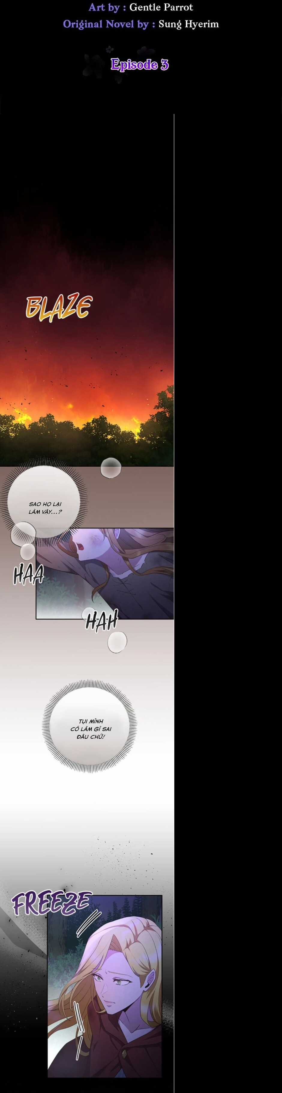 Đoá Violet nở rộ phía sau vườn Chapter 3 trang 11