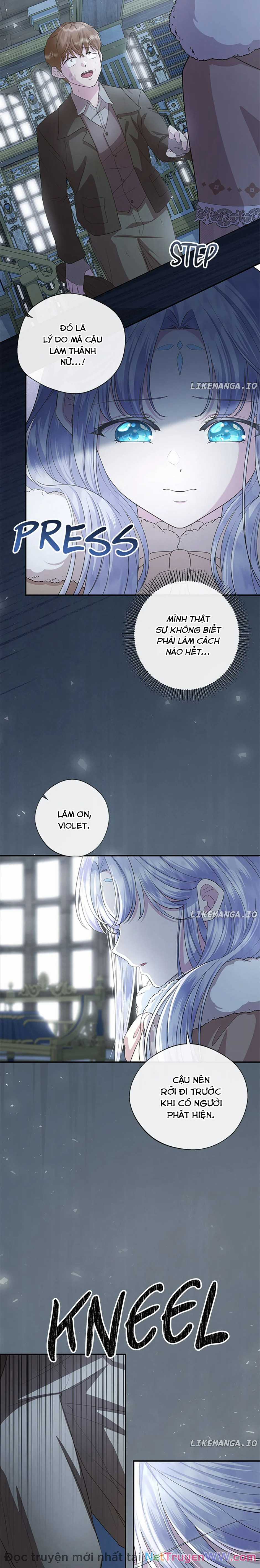 Đoá Violet nở rộ phía sau vườn Chapter 32 trang 13