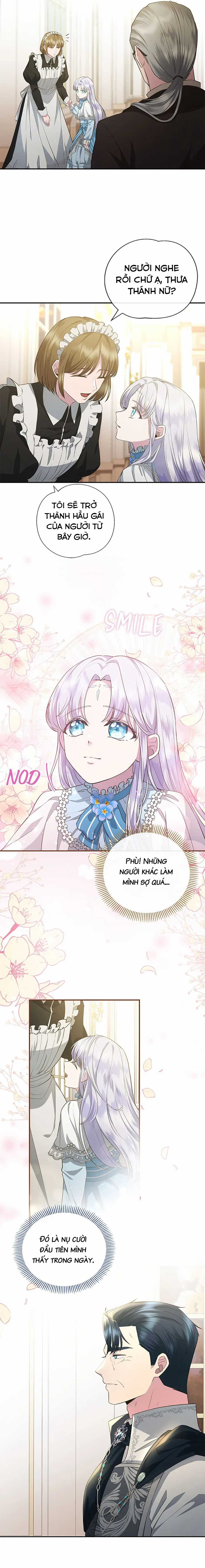 Đoá Violet nở rộ phía sau vườn Chapter 7 trang 17