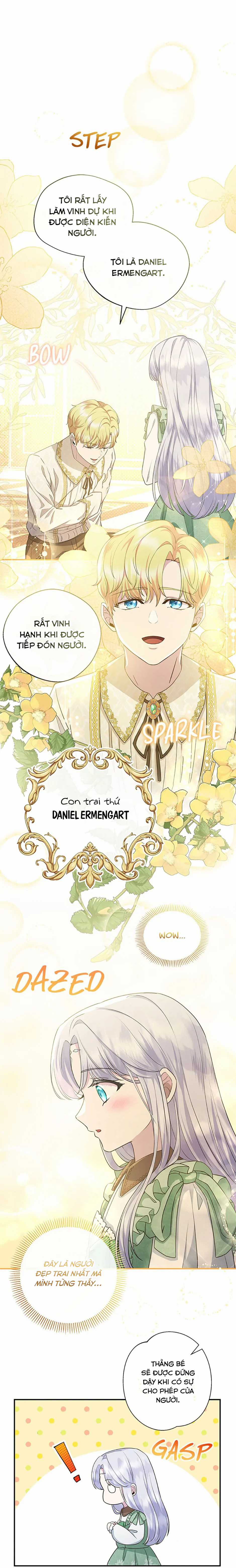 Đoá Violet nở rộ phía sau vườn Chapter 8 trang 14