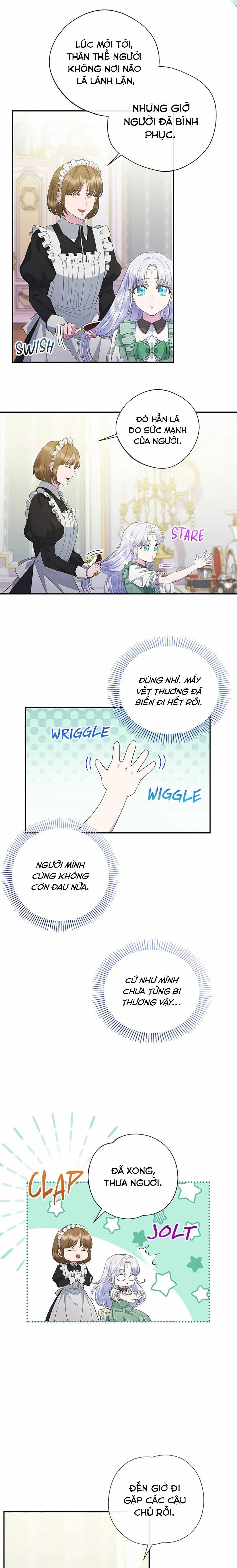 Đoá Violet nở rộ phía sau vườn Chapter 8 trang 9