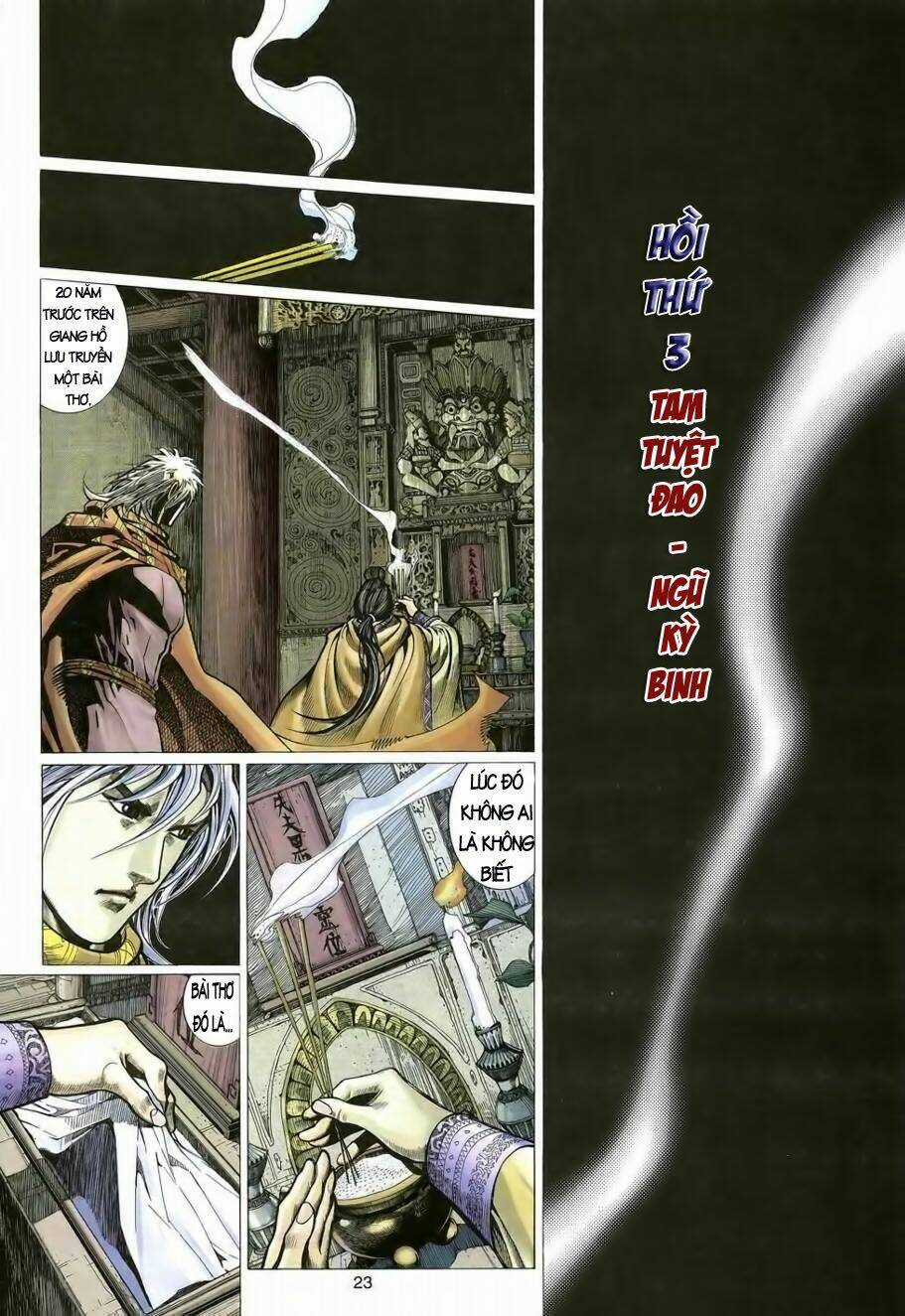 Đoạn Hồn Đao Chapter 1 trang 22