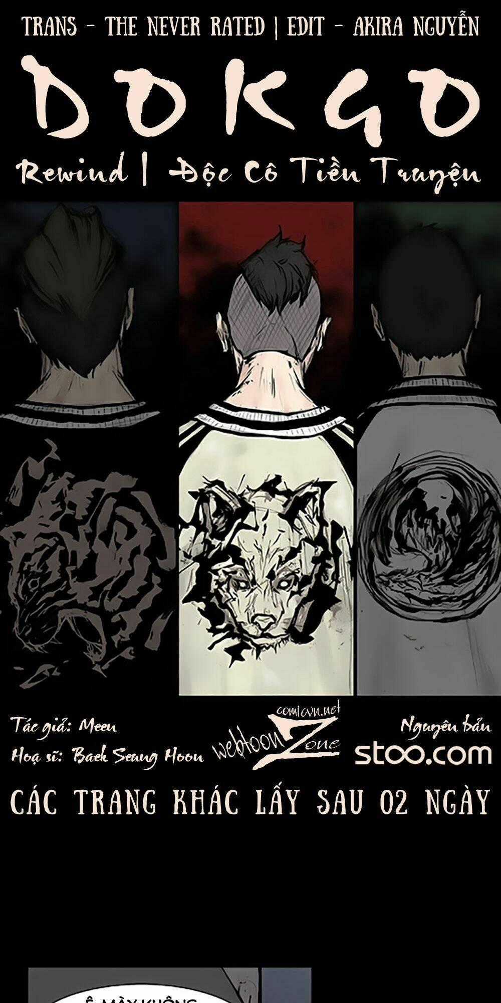 Độc Cô Tiền Truyện Chapter 16 trang 0