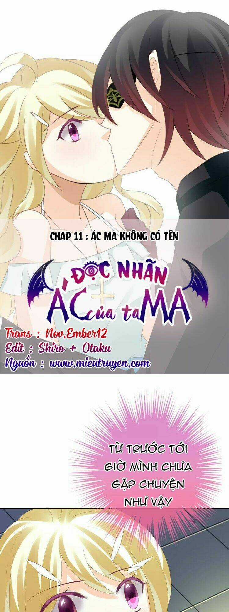 Độc Nhãn Ác Ma Của Ta Chapter 11 trang 1