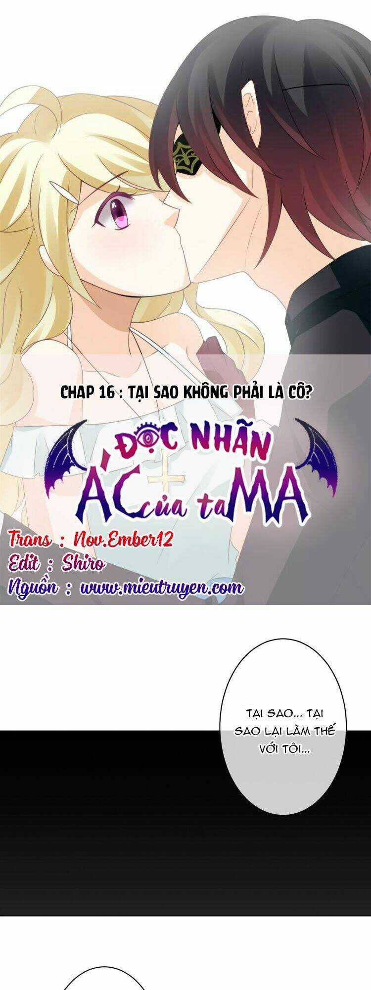 Độc Nhãn Ác Ma Của Ta Chapter 16 trang 0