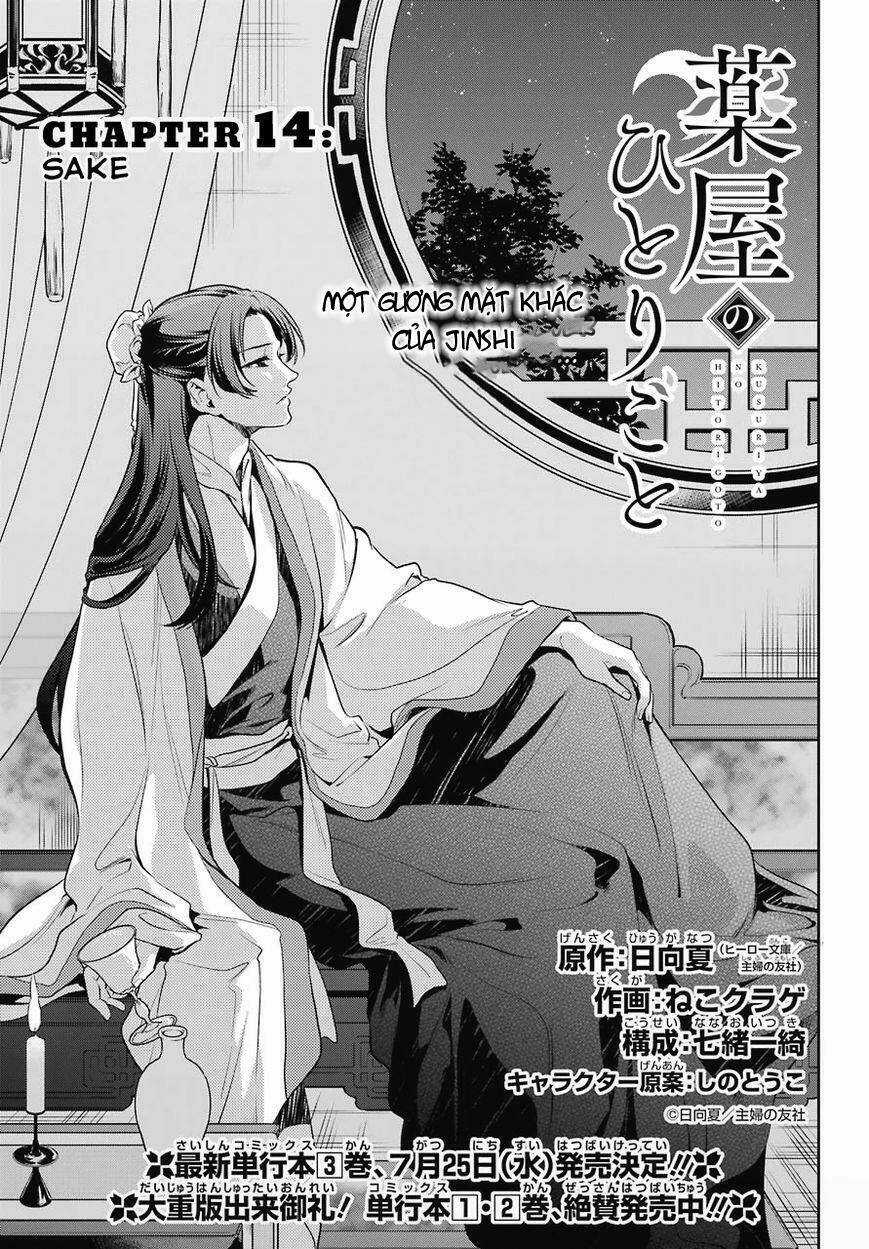 Độc Thoại Của Người Dược Sĩ Chapter 14 trang 0