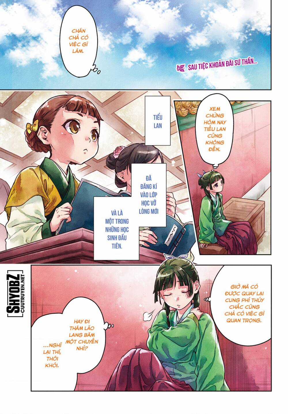 Độc Thoại Của Người Dược Sĩ Chapter 49 trang 1