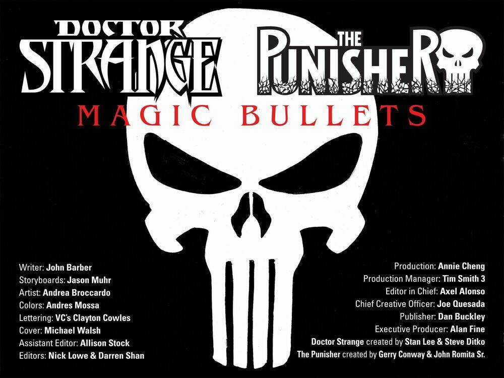 Doctor Strange/Punisher: Magic Bullets Chapter 1.1 trang 12