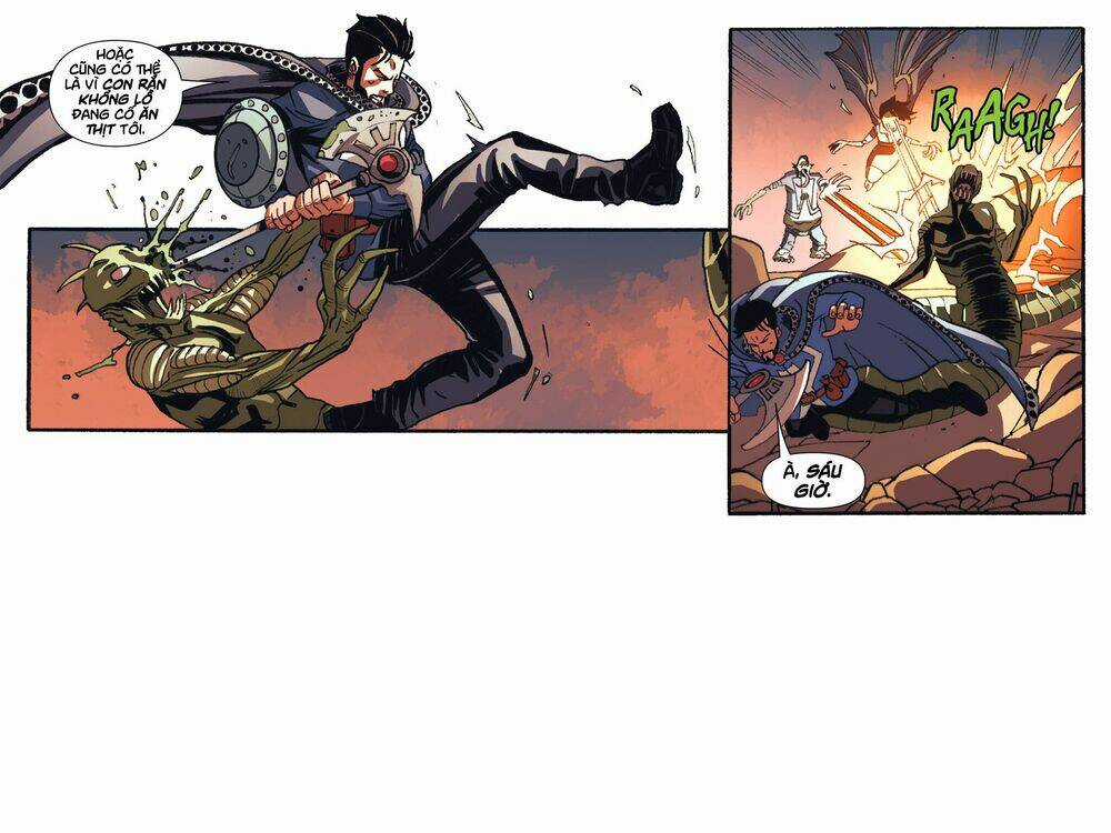 Doctor Strange/Punisher: Magic Bullets Chapter 3.1 trang 34
