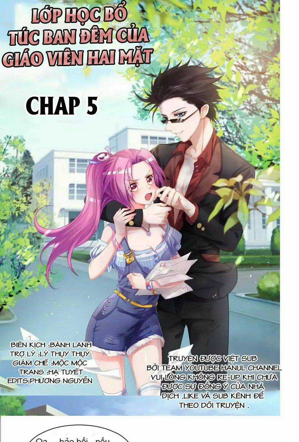 Đôi Bạn Trái Ngược Với 4 Khung Ảnh Chapter 5 trang 0