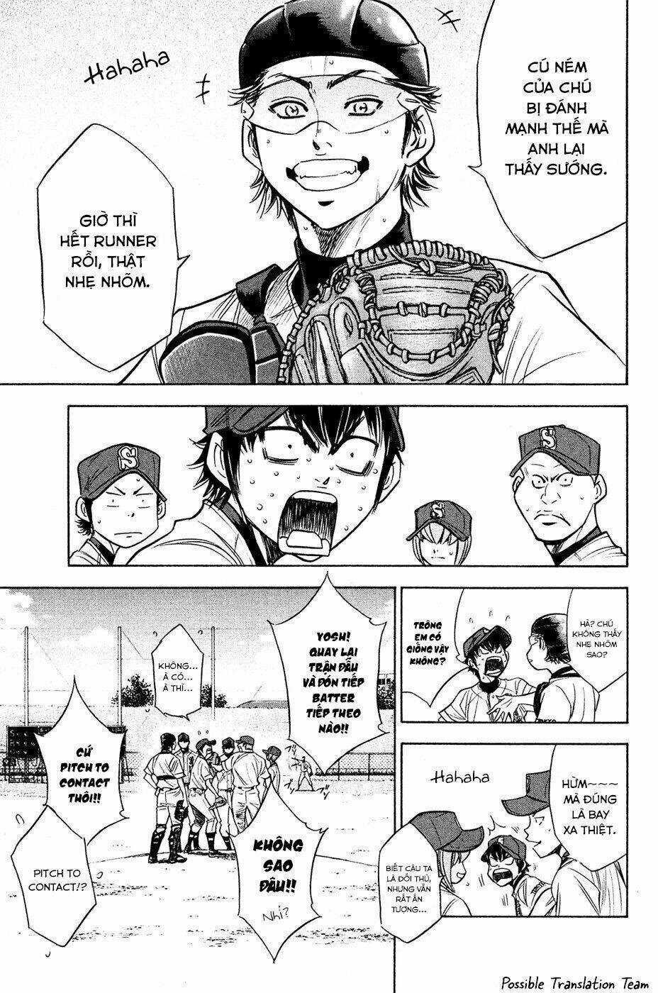 Đội Bóng Chày Siêu Đẳng Chapter 215 trang 19