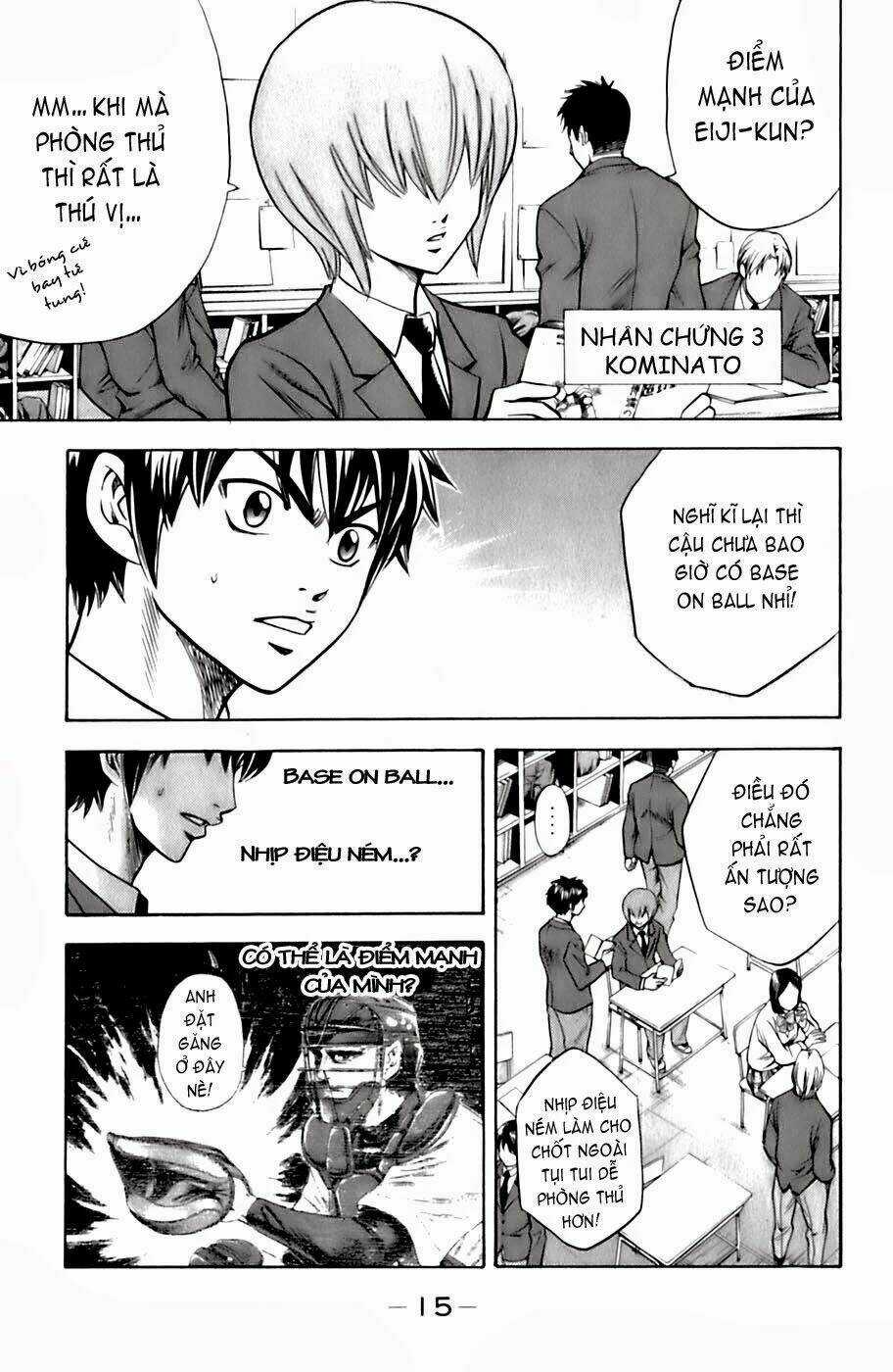 Đội Bóng Chày Siêu Đẳng Chapter 23 trang 15