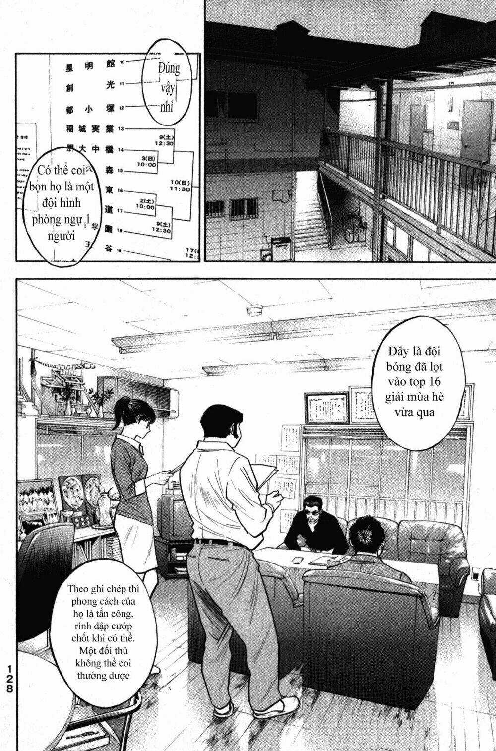 Đội Bóng Chày Siêu Đẳng Chapter 272 trang 2