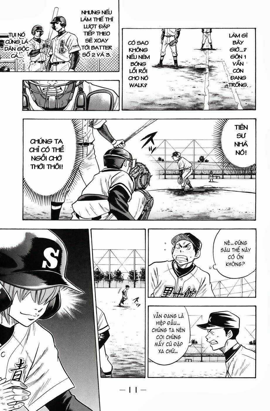 Đội Bóng Chày Siêu Đẳng Chapter 32 trang 10