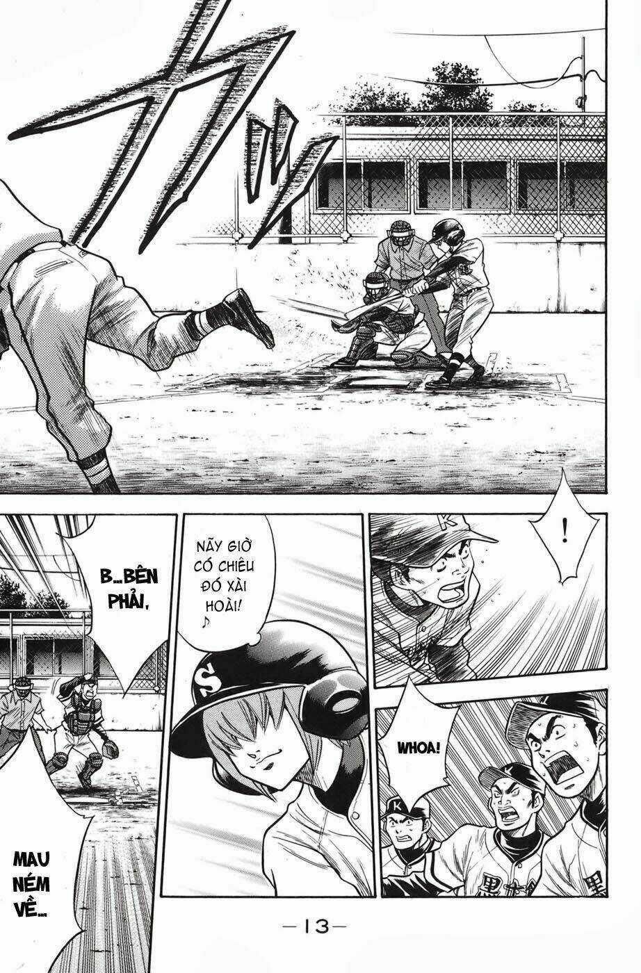 Đội Bóng Chày Siêu Đẳng Chapter 32 trang 12