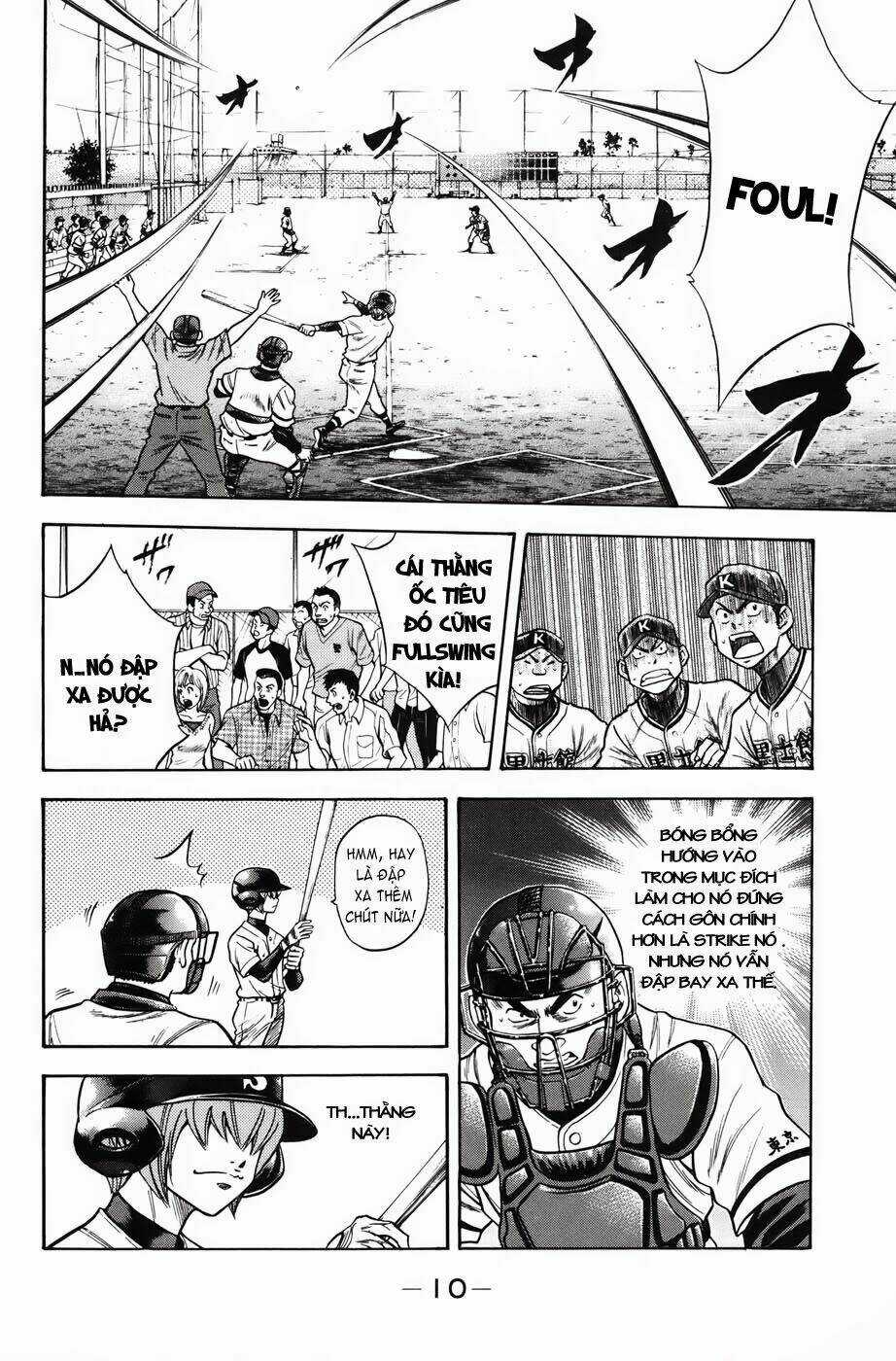 Đội Bóng Chày Siêu Đẳng Chapter 32 trang 9