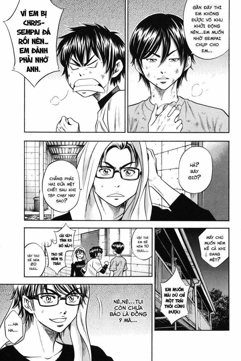 Đội Bóng Chày Siêu Đẳng Chapter 42 trang 14