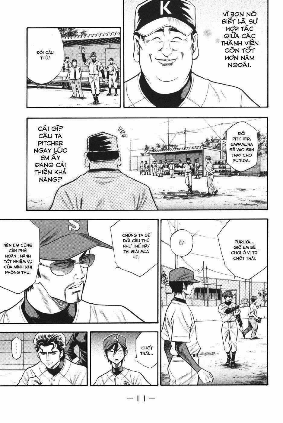 Đội Bóng Chày Siêu Đẳng Chapter 49 trang 10