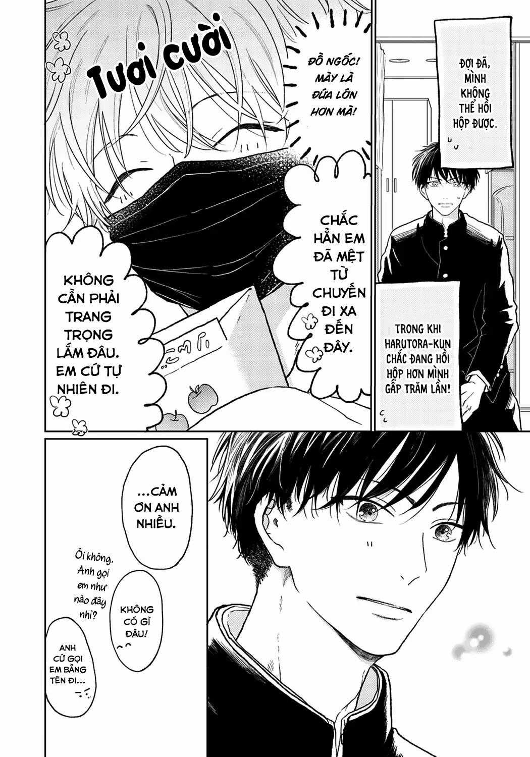 Đợi Chút Đã, Harutora-Kun Chapter 1 trang 3